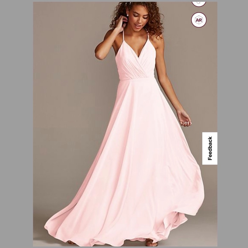 David’s Bridal Petal Bridesmaid Dress